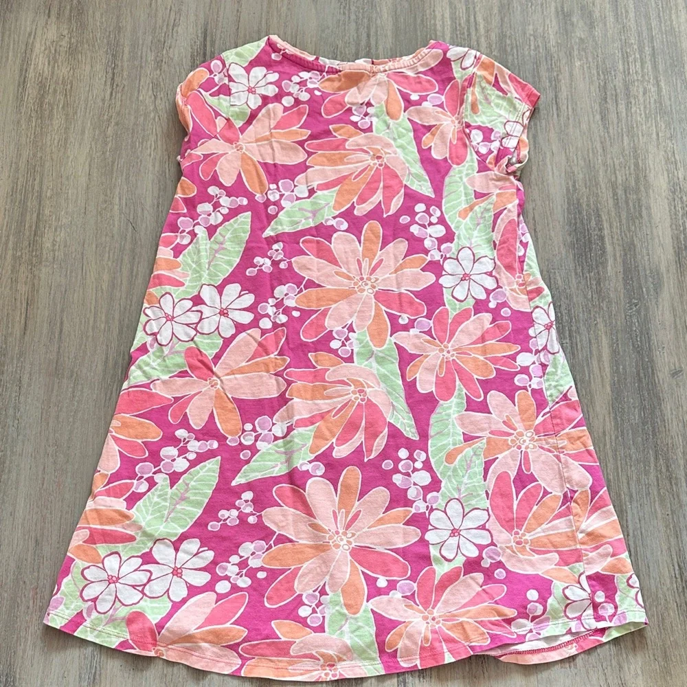Gymboree Pink and Orange Floral Dress